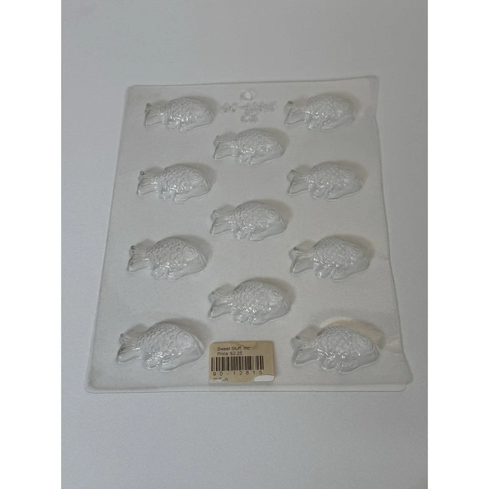 Plastic Candy Molds Beach Summer Sea Fish 6 Assorted Trays